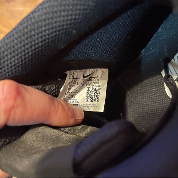 Black Nike Court Vision Mid - Picture 6 of 8